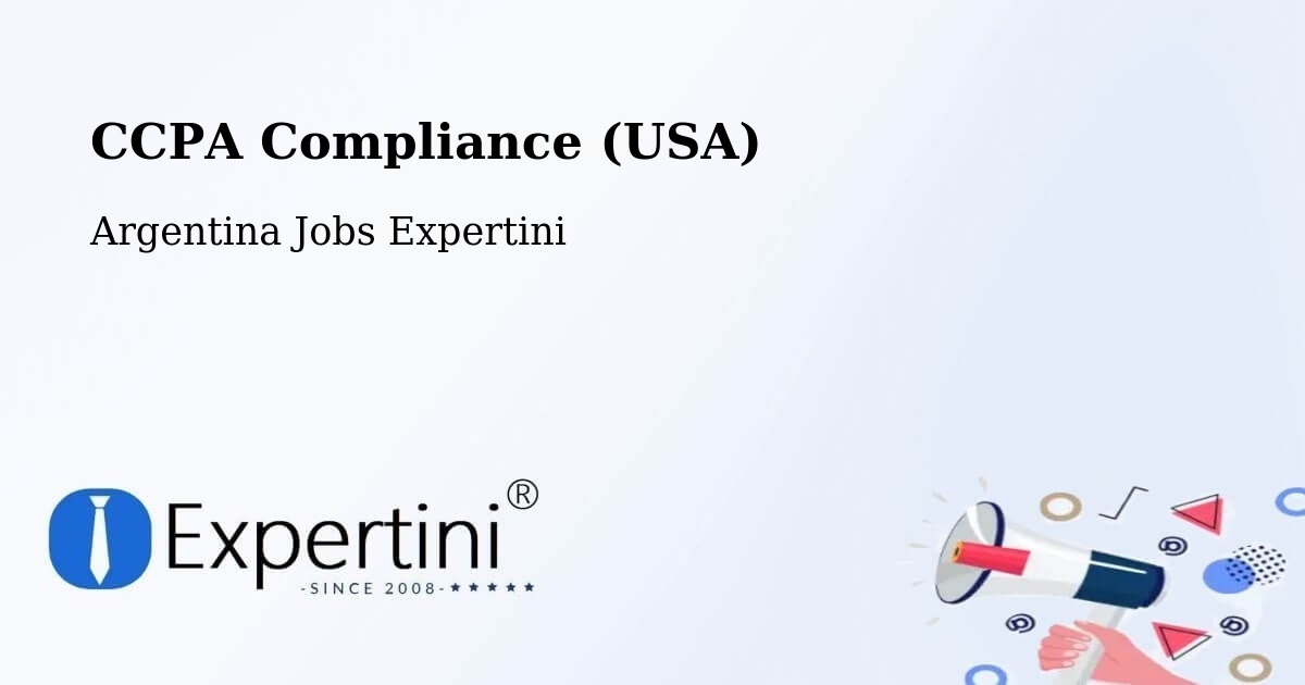 CCPA Privacy Rights & Compliance Notice – Simoca - Argentina Jobs Expertini